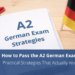 How to pass A2 German Exams