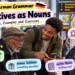 B1 German grammar lesson explaining nominalised adjectives in German, with examples such as der Alte, die Kranke and etwas Schönes.